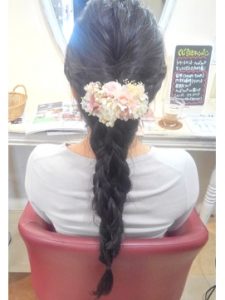 編み下ろしスタイル 平針駅 ビューティーアンドスパ セレーノヘアサロン